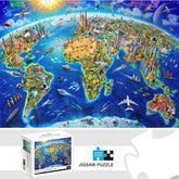 1000 Teile Puzzle - Heißluftballons